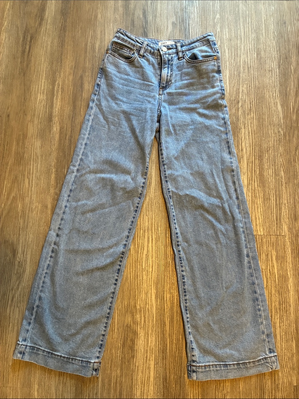 Classic High-Rise Wide Leg Jeans